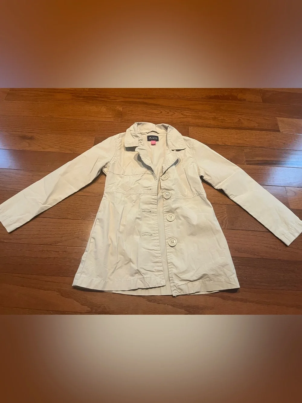 The Children's Place Cream Trench Coat for Kids